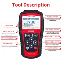 Miernik Diagnostyczny, Skaner Obd2  Konnwei Kw808