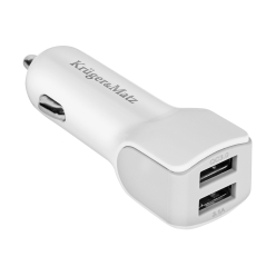 Ładowarka Samochodowa Kruger&matz 2Xusb 3000 Ma Z Funkcją Quick Charge 3.0