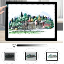 Podświetlana Deska Kreślarska LED A3 - Tablet Graficzny do Rysowania