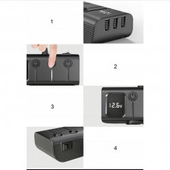 Rozdzielacz Gniazda Zapalniczki 5x USB 120W Quick Charge 3.0