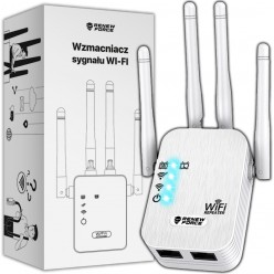 Wzmacniacz sygnału WiFi Repeater 5GHz, 1200 Mb/s, Zwiększa Zasięg