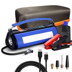 4w1 Powerbank Kompresor Latarka Jump Starter