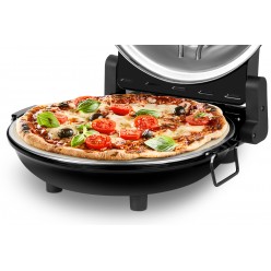 Piec Do Pizzy Teesa Supreme, 1200 W, 32 Cm , Okienko , Wyjmowany Kamień