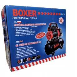 Kompresor Bezolejowy Boxer BX-1015 - Przenośna Sprężarka 15L, 8 bar