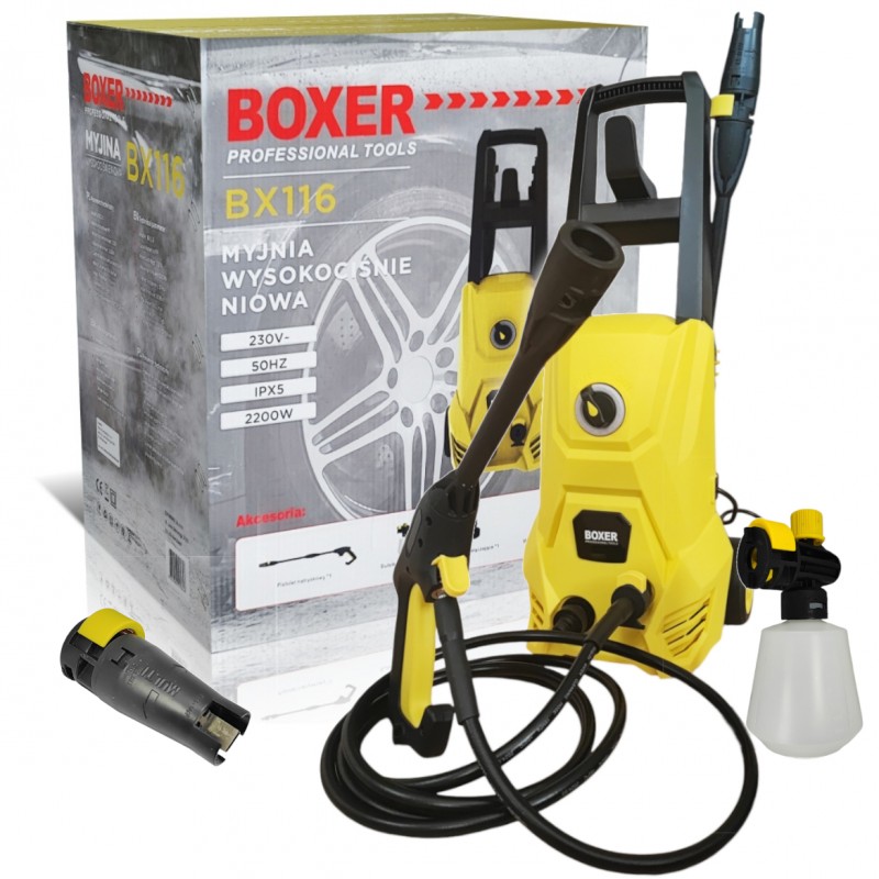 Myjka Ciśnieniowa Kompresor 260Bar Boxer BX116 2200W