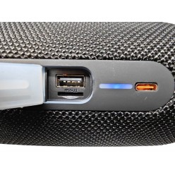 Świecący Wodoodporny Głośnik Bezprzewodowy S450 Radiem FM USB SD/TF