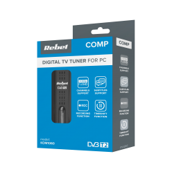 Tuner cyfrowy USB DVB-T2 H.265 HEVC REBEL