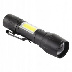 LATARKA ZESTAW LATARKI TAKTYCZNE LED XM-L T6 Q5 COB ZOOM 3szt.