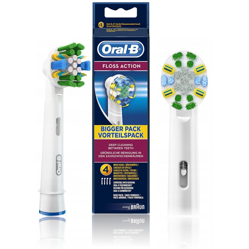 SZCZOTECZKA KOŃCÓWKA ORAL-B FLOSS ACTION Oryginalna