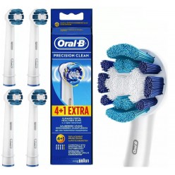 BOX Szczoteczki Końcówki ORAL-B PRECISION CLEAN paczka 4szt